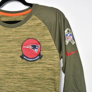 Nike Women's 3/4 Sleeve New England Patriot Shirt